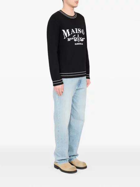 Pulover Mm6 Maison Margiela de lână negru