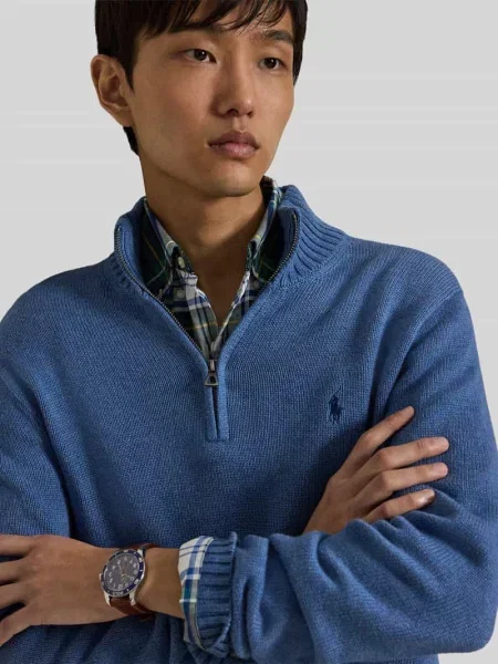 Sweter Polo Ralph Lauren niebieski