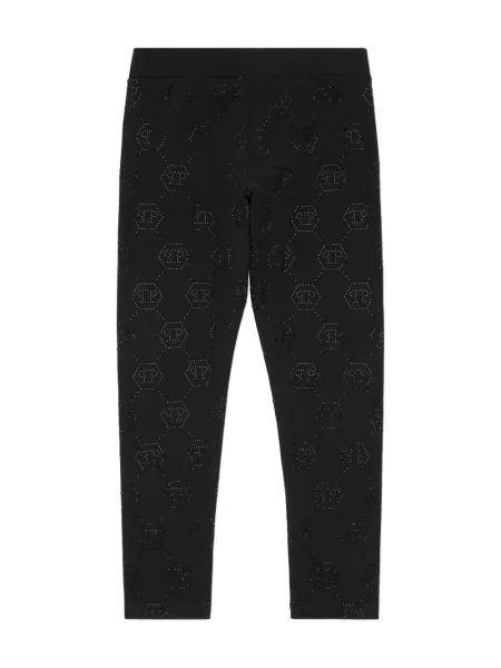 Dětské legíny Philipp Plein černé