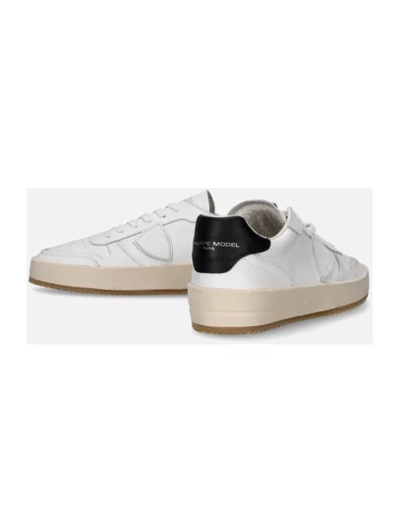 Sneakersy Philippe Model skórzane białe