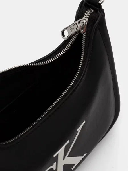 Táska Calvin Klein Bold Ck Small Shoulder Bag fekete