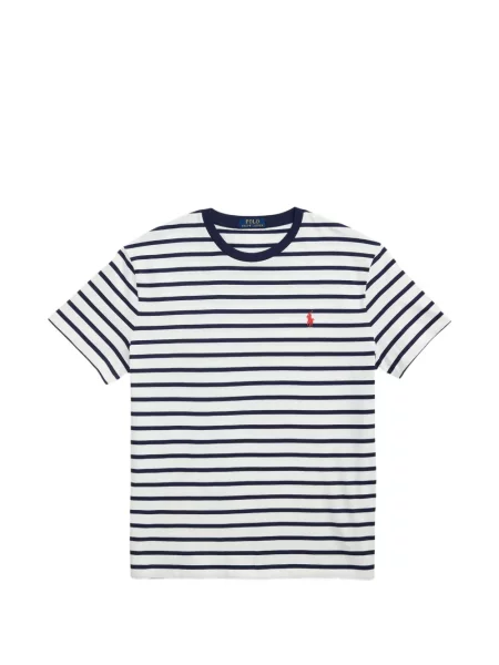Хавлиени препасан карирана риза Polo Ralph Lauren синьо
