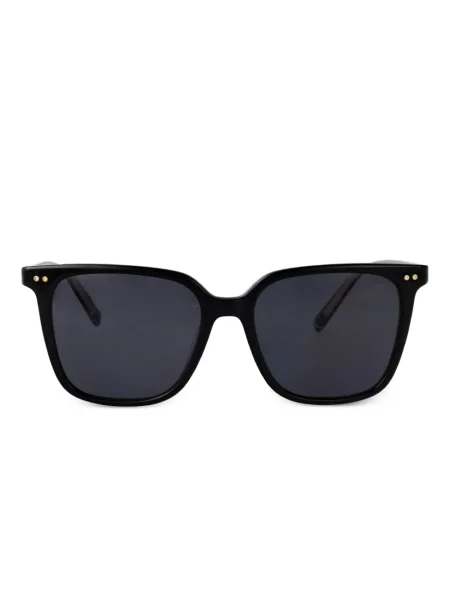 Ochelari de soare pătrați Tommy Hilfiger negru