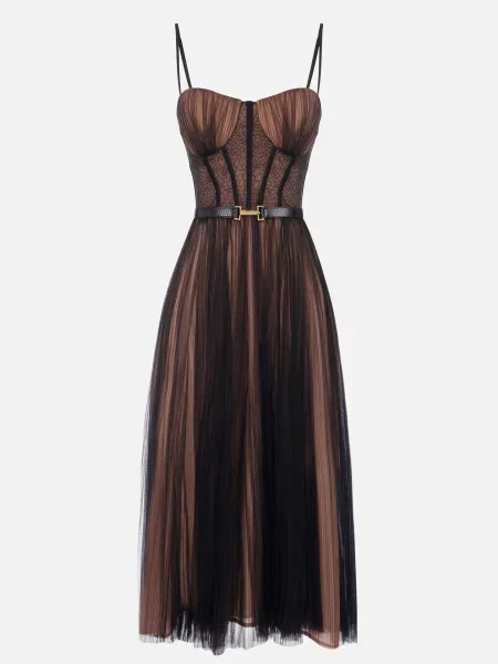 Платье Elisabetta Franchi черное
