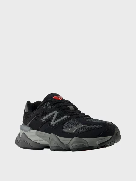 Замшевые кроссовки New Balance черные