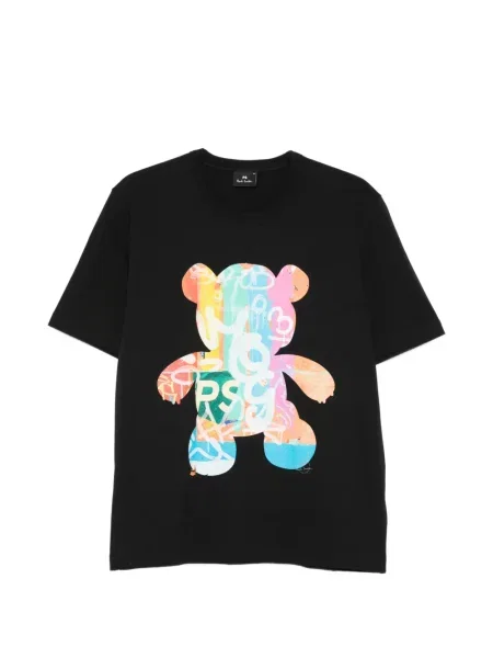 Tricou grafic Ps Paul Smith cu imagine negru