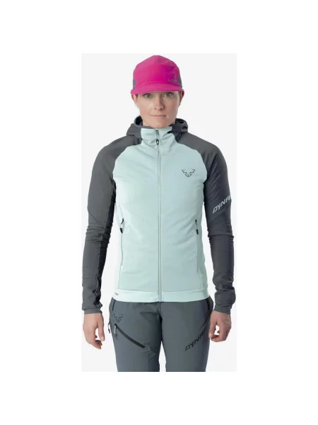 Kurtka z kapturem Dynafit Radical Polartec jasnoniebiesko XS szara