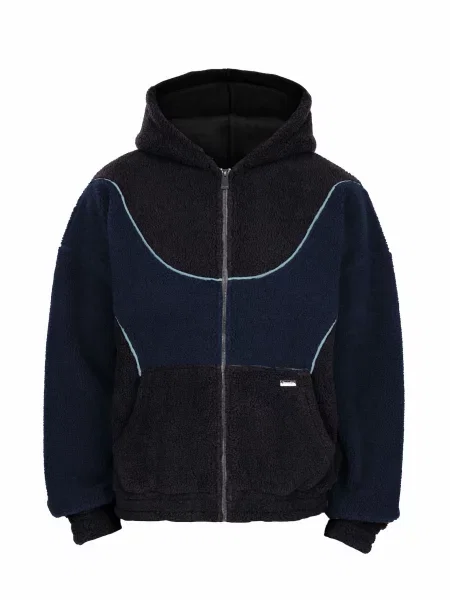 Dropsize Mikina marine modrá černá