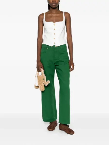 Top Alice + Olivia alb