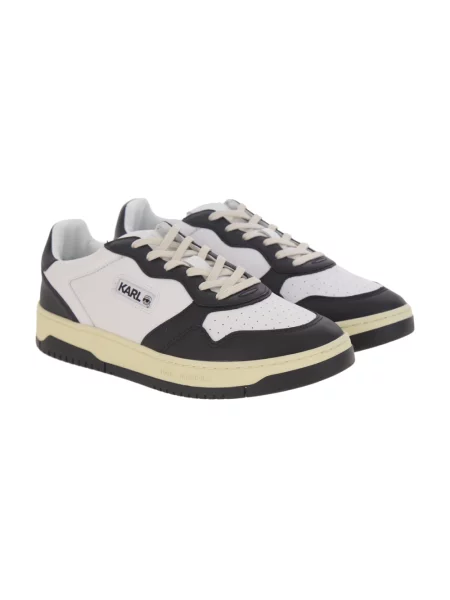 Sneakersy Karl Lagerfeld skórzane białe
