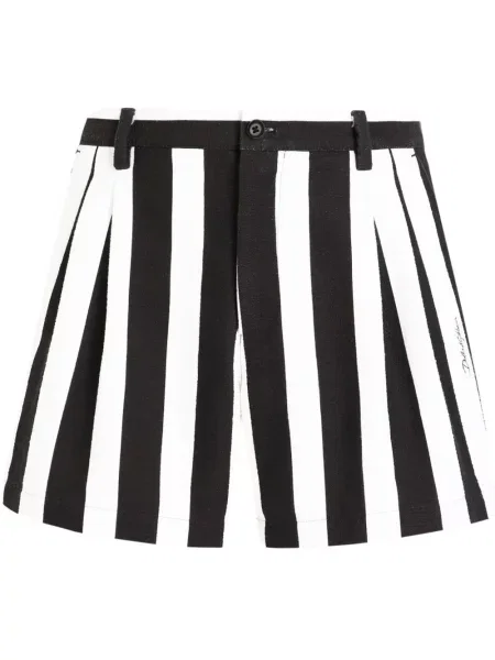 Pantaloni scurți Dolce & Gabbana cu dungi alb