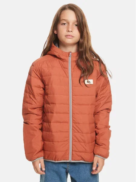 Bunda pro přechodné období Quiksilver oranžová