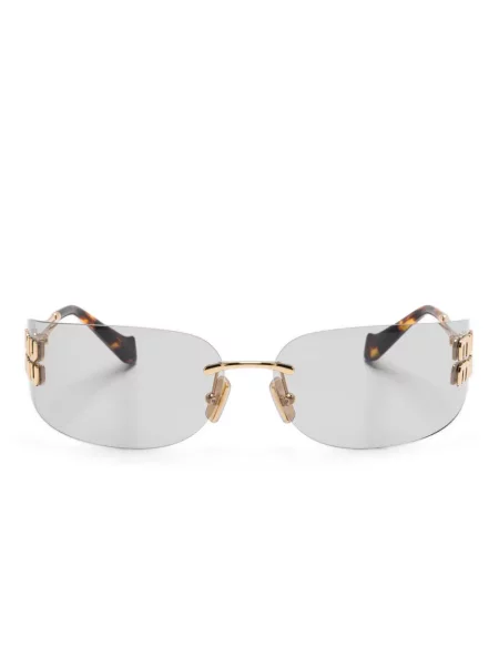 Ochelari de soare Miu Miu Eyewear auriu