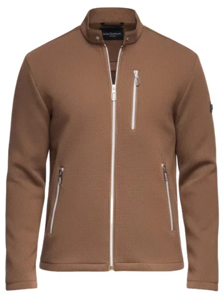 Ombre Přechodná bunda tmavě hnědá