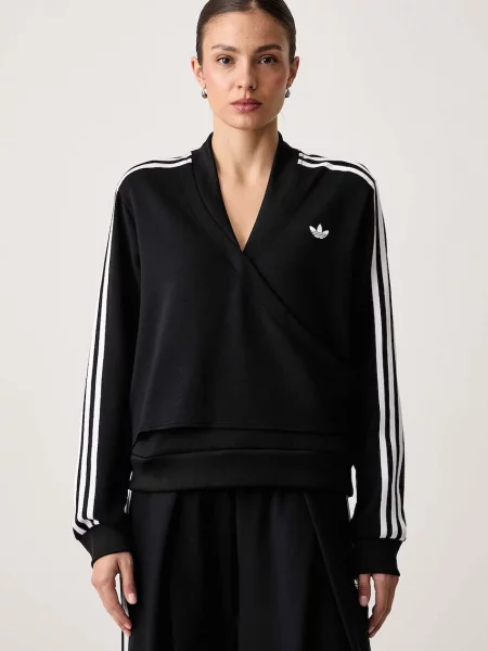 Adidas Originals hanorac pentru femei cu vâscoză Adiluna Season 2 x Jennie negru