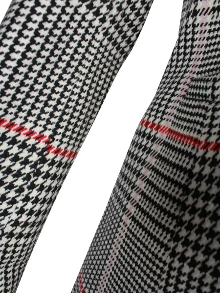 Sacou Anine Bing în carouri alb