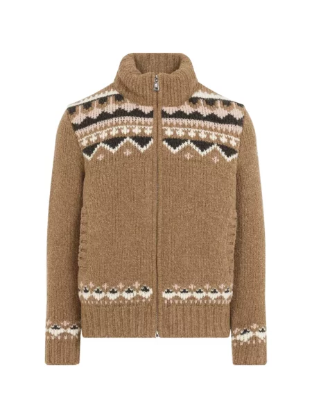 Lung geacă Moncler maro