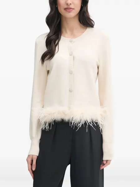 Cardigan Oui cu pene