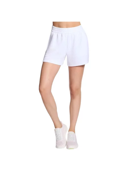 Szorty Skechers GO WALK Everywhere 4 Inch Slip in Short białe
