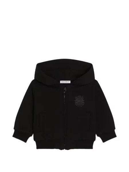 Bluza z kapturem dziecięca Dolce And Gabbana czarna