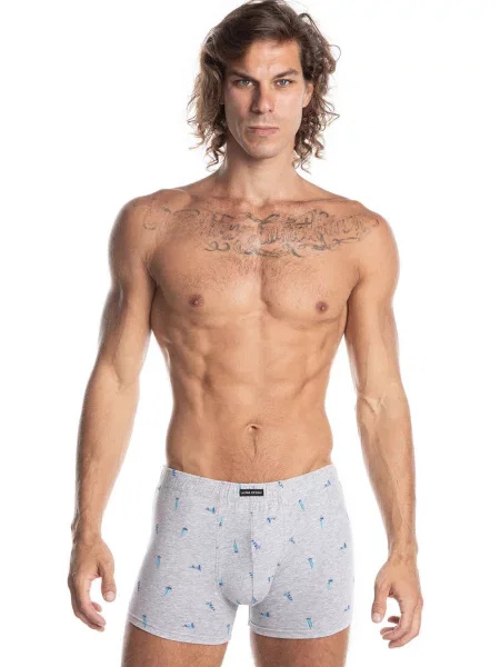 Трусы боксеры сірі