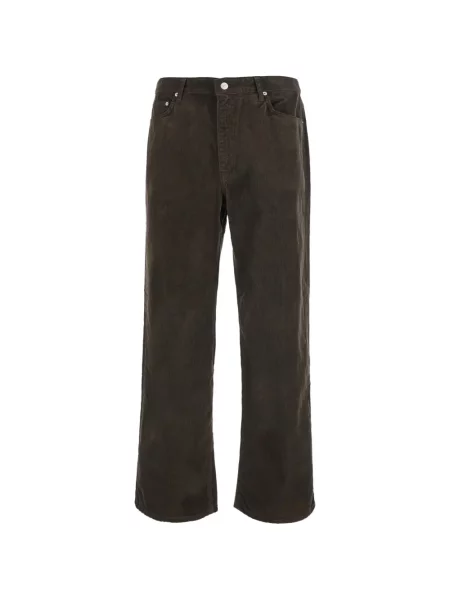 Pantaloni Dunst de catifea cord maro