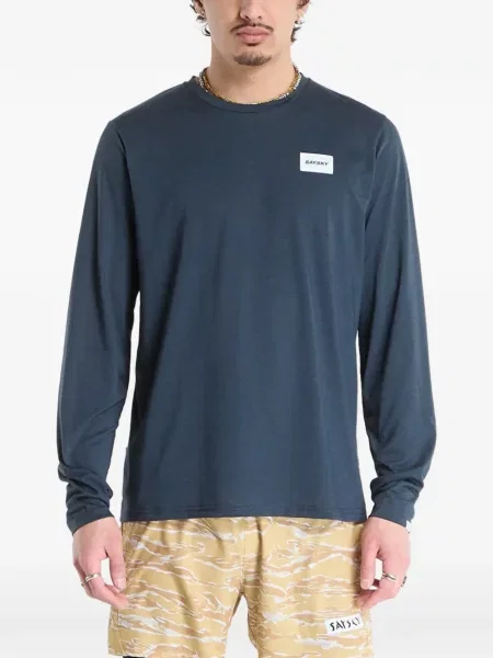 Lung tricou Saysky albastru