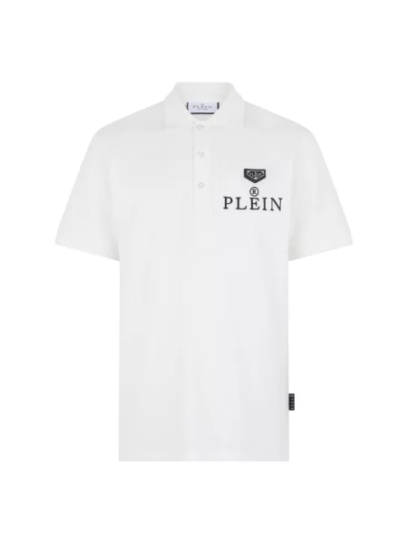 Koszulka polo Philipp Plein biała