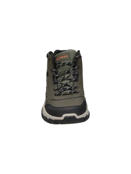Pánske topánky SKECHERS Santoro Hopkins olive olivový
