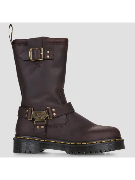 Botine Dr. Martens maro