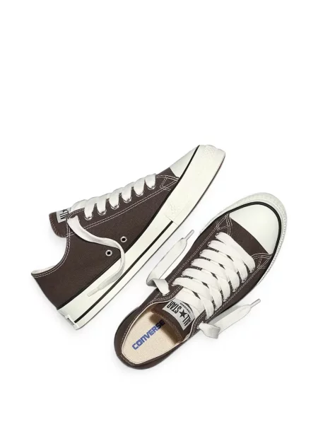 Sneakerși Converse Chuck Taylor All Star cu platformă din piele de căprioară streetstyle negru