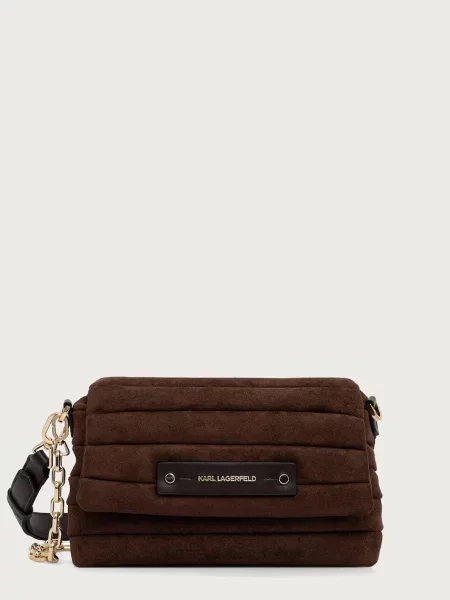 Karl Lagerfeld geantă crossbody pentru femei maro