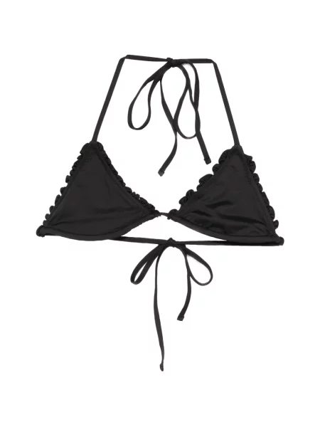 Top Frankies Bikinis s volány černý