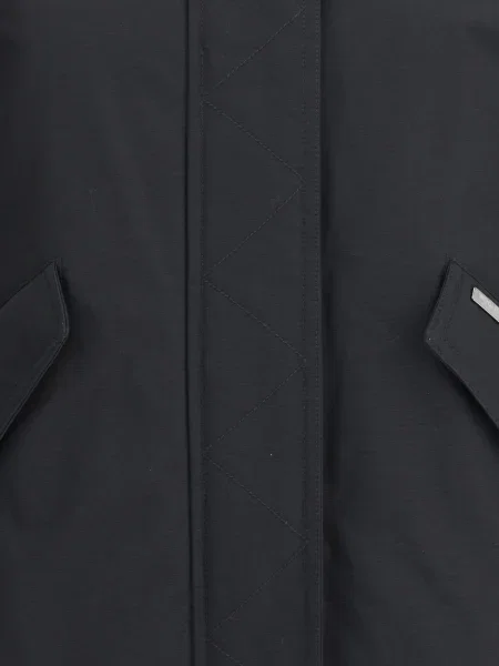 Geacă Woolrich cu glugă negru
