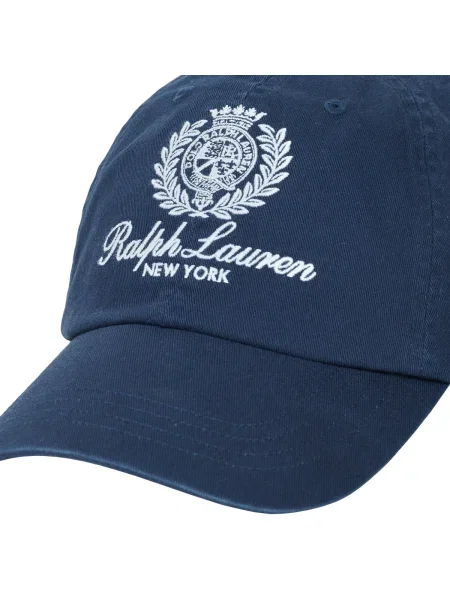 Polo Ralph Lauren Șapcă bleumarin / alb murdar albastru