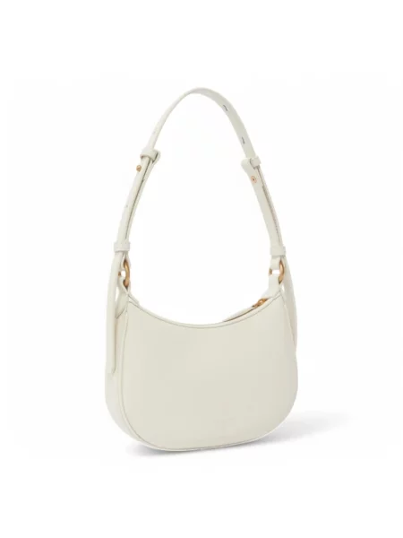 Mała mały torebka skórzana Pinko biała