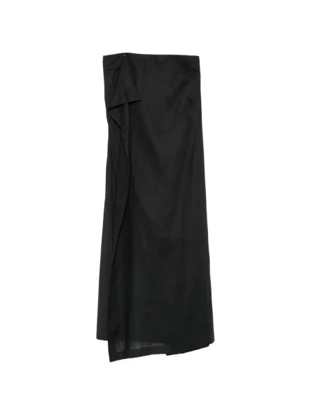 Rochie Liviana Conti asimetrică drapată negru