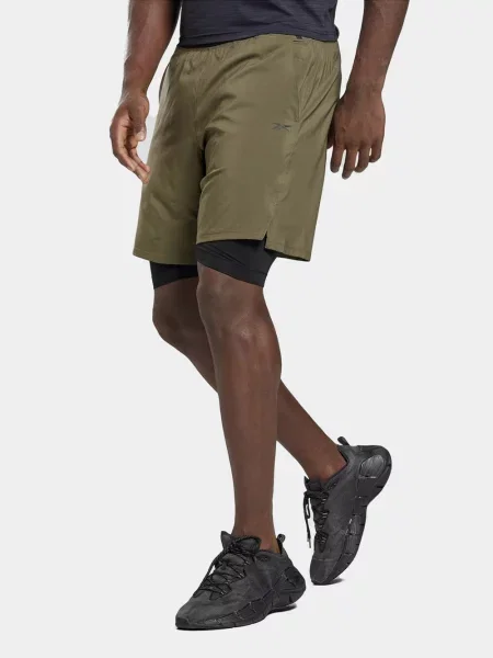 Pantaloni scurți de sport Reebok negru