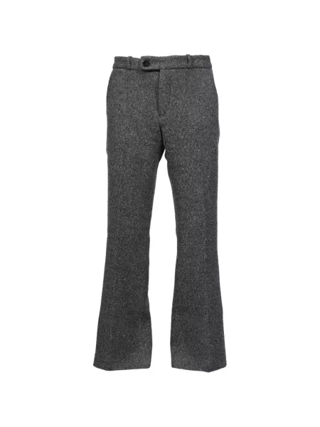 Pantaloni Ernest W. Baker din tweed evazate gri