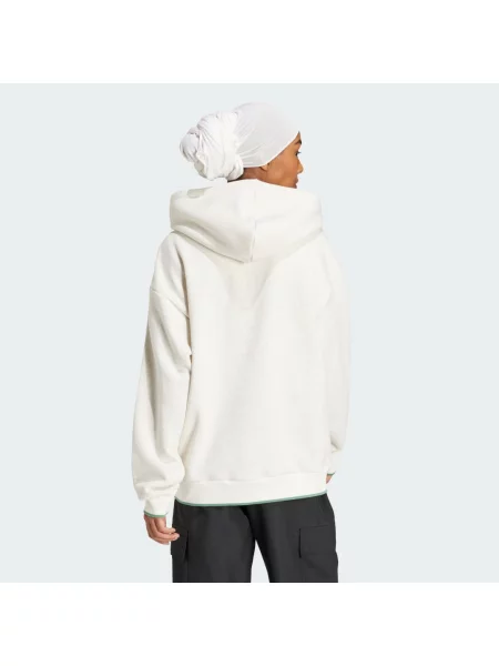 Graficzny bluza z kapturem Adidas biała