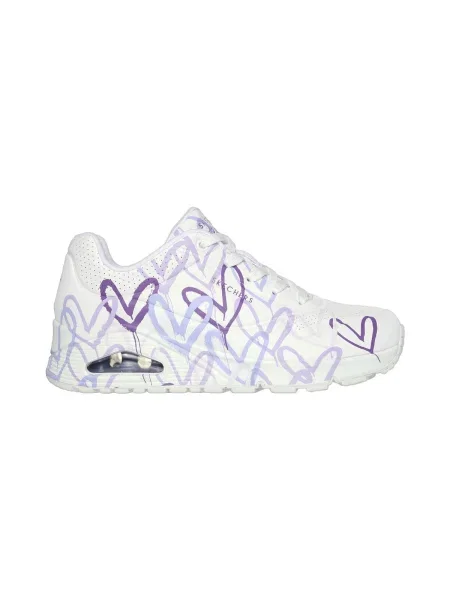 Pantofi Skechers alb