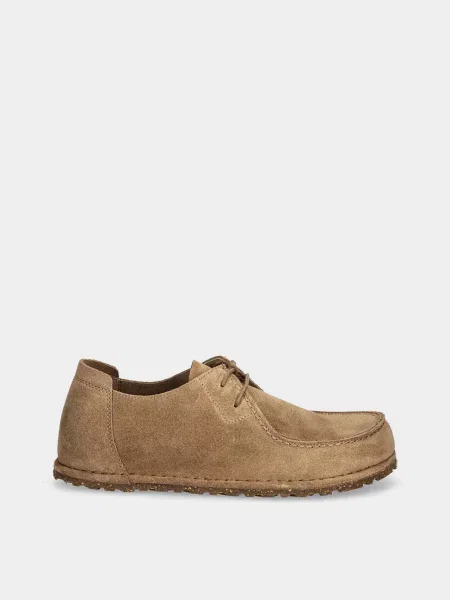 Замшеві Жіночі Туфлі Birkenstock UTTI сірий