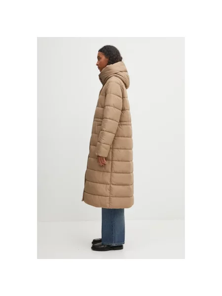 Barbour kurtka Freya Puffer Jacket zimowa brązowy