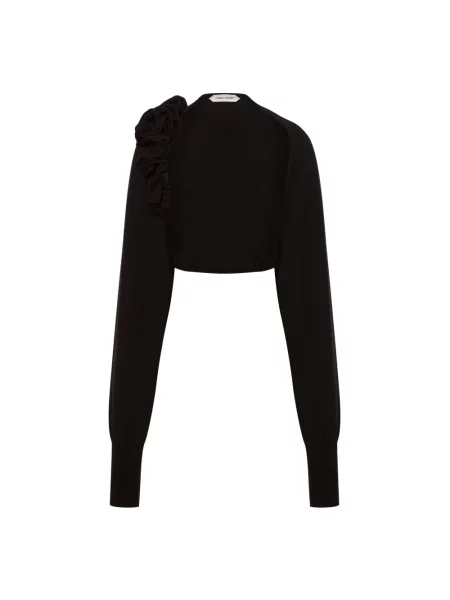 Sweter Alberta Ferretti czarny