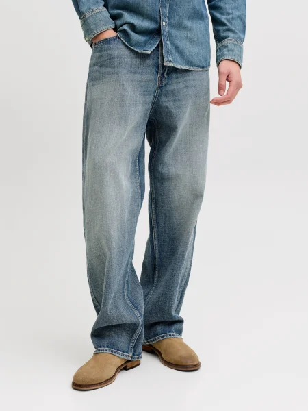 JACK & JONES Jeans JJIALEX JJORGINAL denim albastru