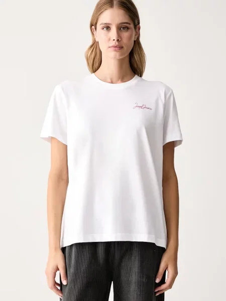 Joop! Jeans Tricou Turelle alb