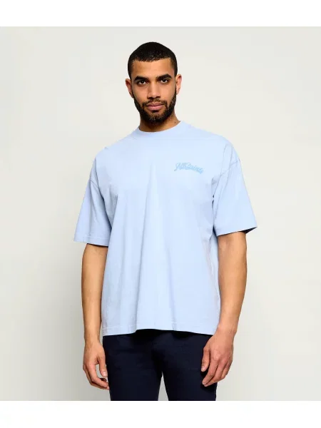 AllSaints Tricou ODYSSEY | Oversize fit albastru