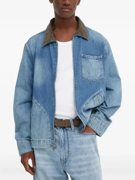 Blugi drepți Levi's® zdrențuiți negru