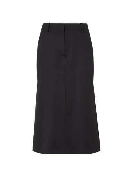 Cu centură fustă Fendi negru