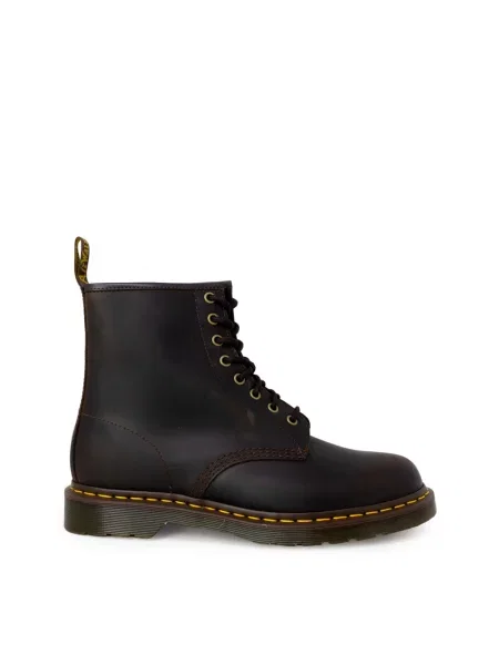 Botki Dr. Martens sznurowane żółte